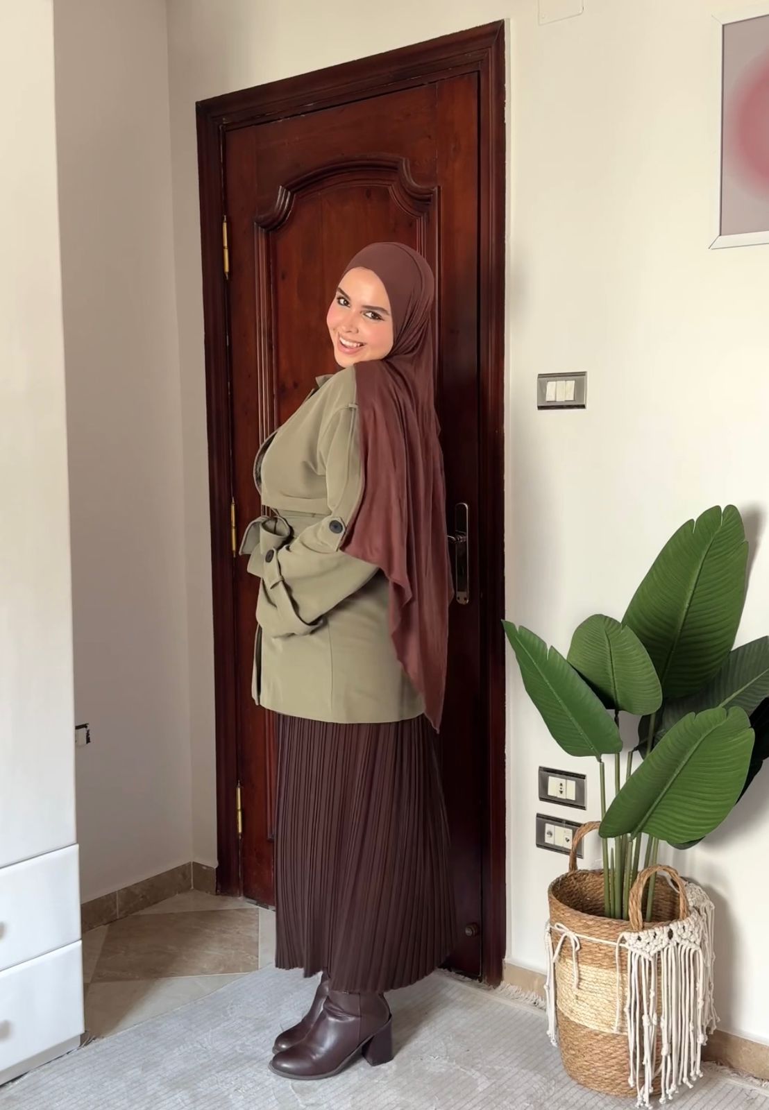 Premium gabardine trench coat ✨