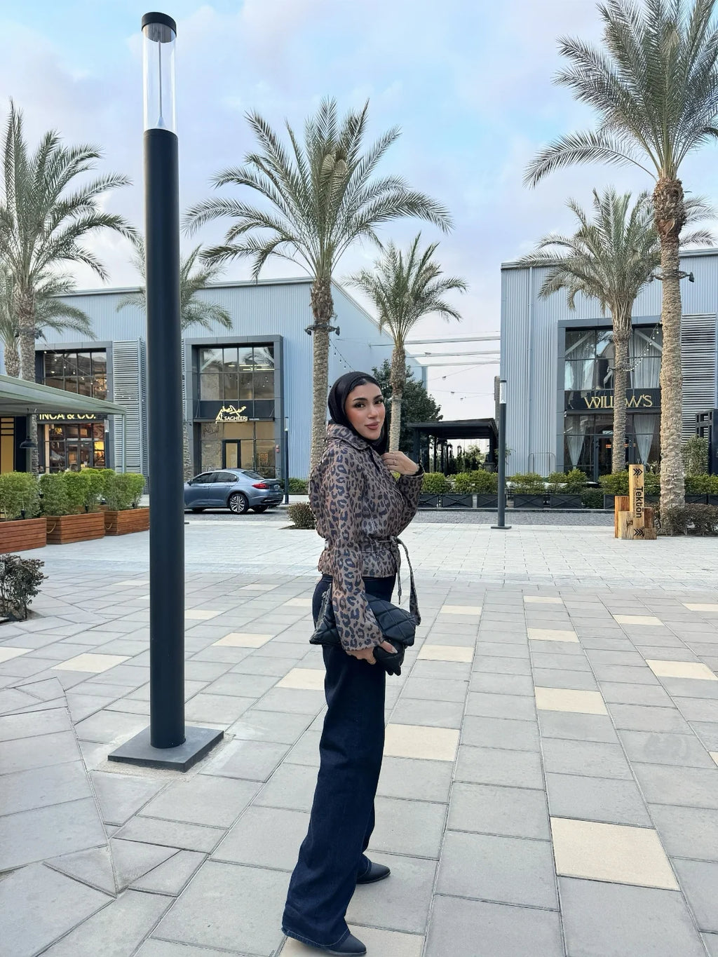 Croped Jacket Tiger Wool