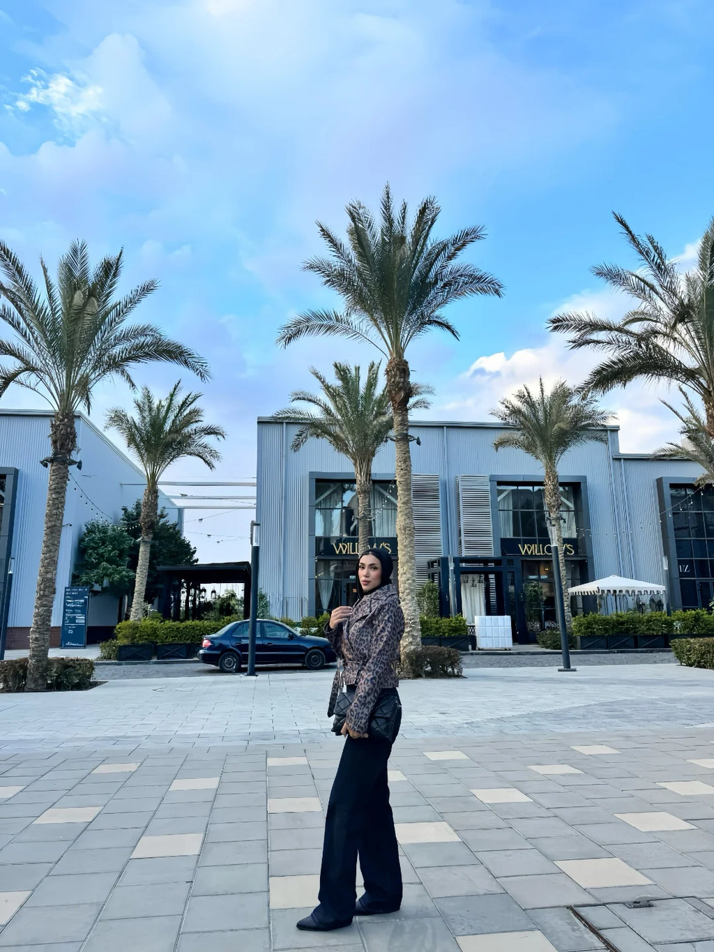 Croped Jacket Tiger Wool