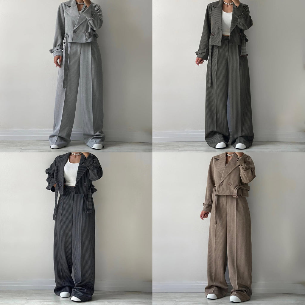 Classic Gabarin Wool Suit