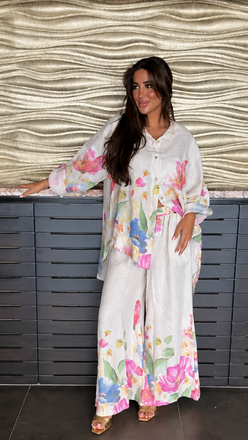 Italian Pure Linen 2-Piece Set