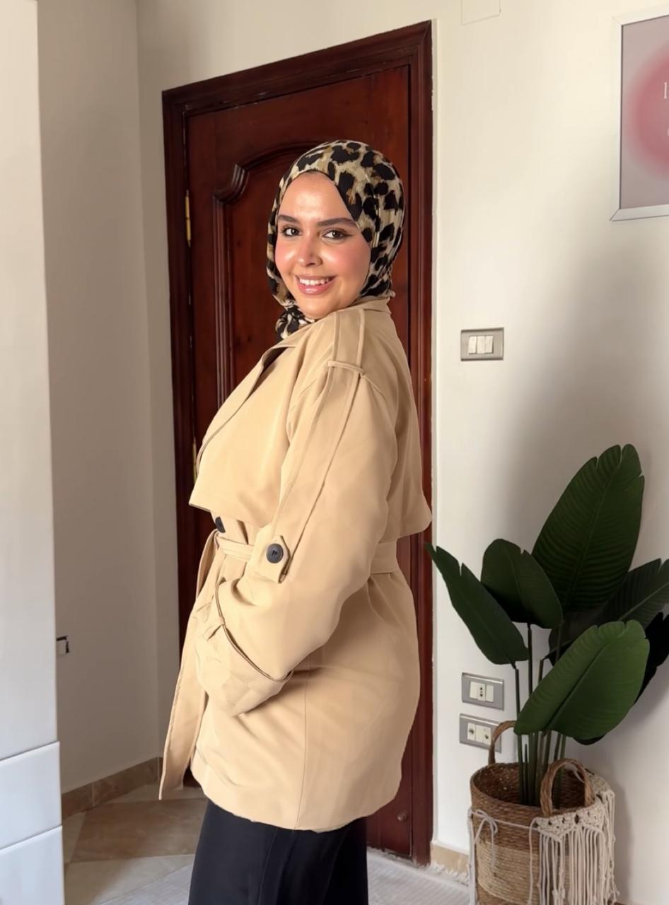 Premium gabardine trench coat ✨