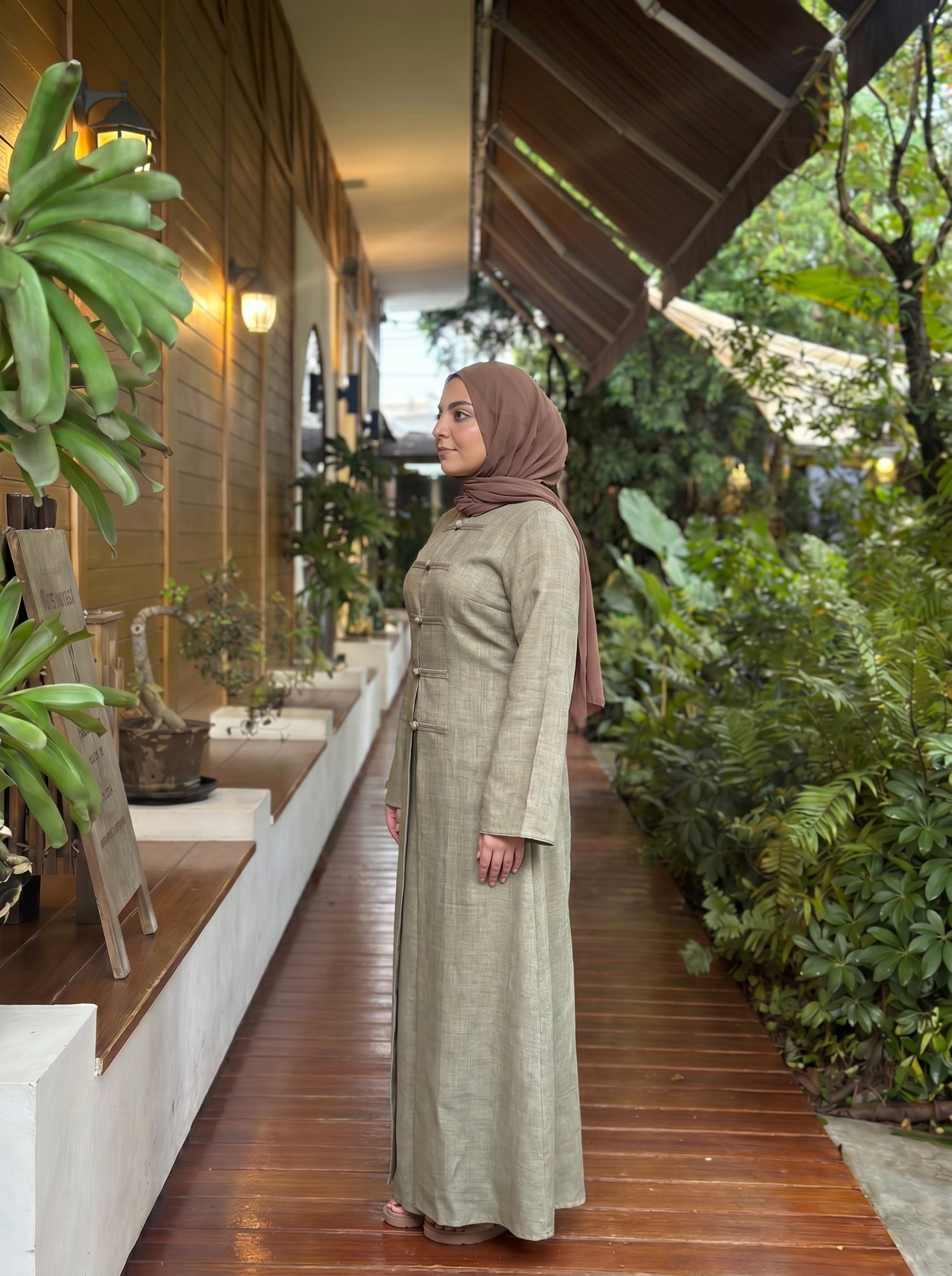 Modest Tunic & Maxi Skirt Set