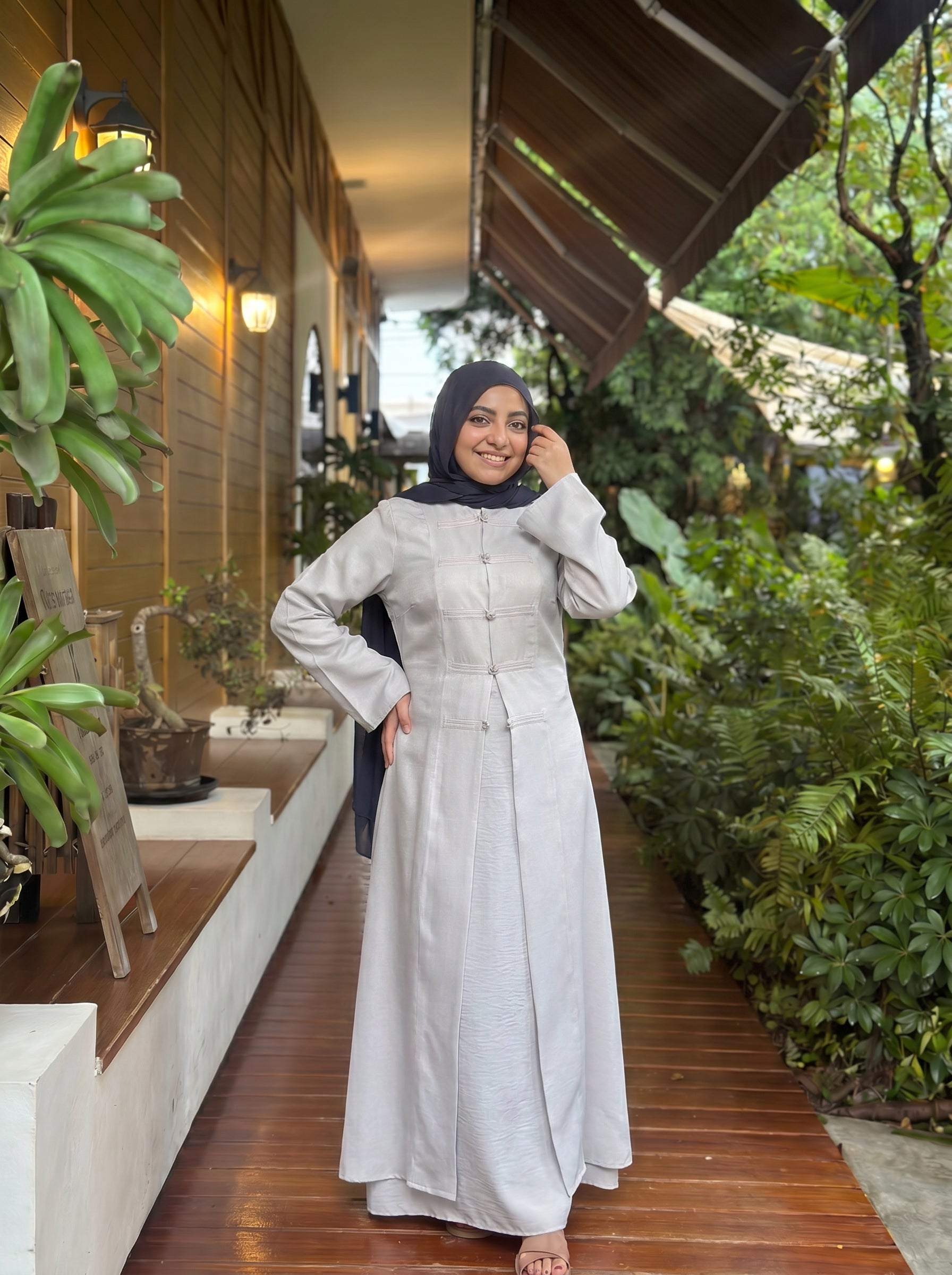 Modest Tunic & Maxi Skirt Set