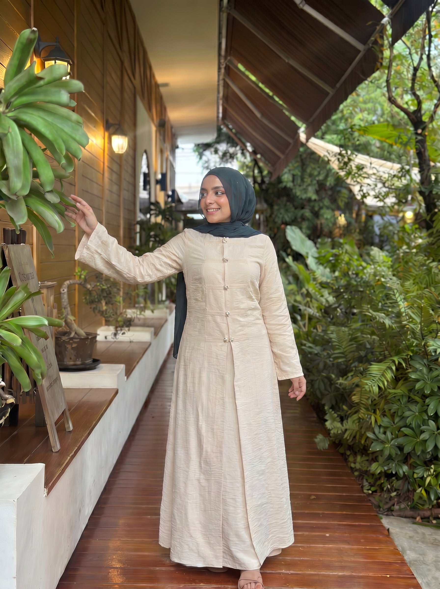 Modest Tunic & Maxi Skirt Set