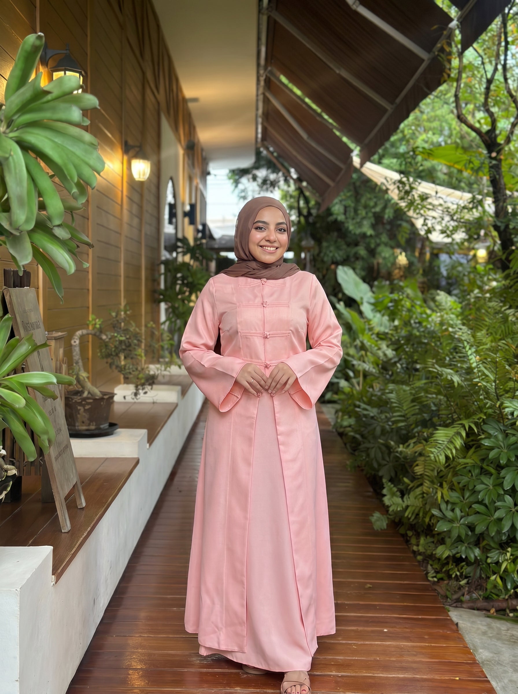 Modest Tunic & Maxi Skirt Set